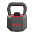 Smartstack Wide Handle Adjustable Kettlebell for Home Gym Workouts, 25-40 Lbs, Black